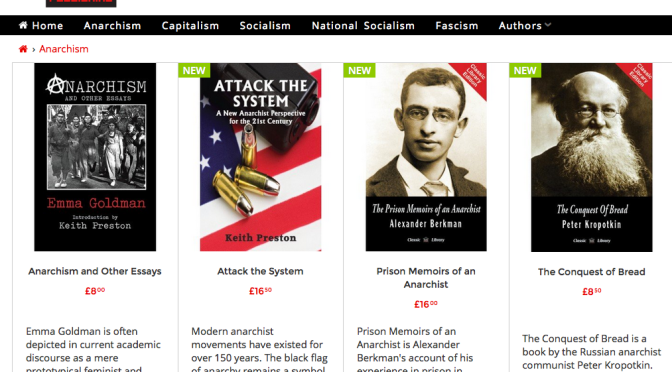 Why is a Fascist Publishing House Releasing Books by Goldman, Berkman, and Kropotkin?